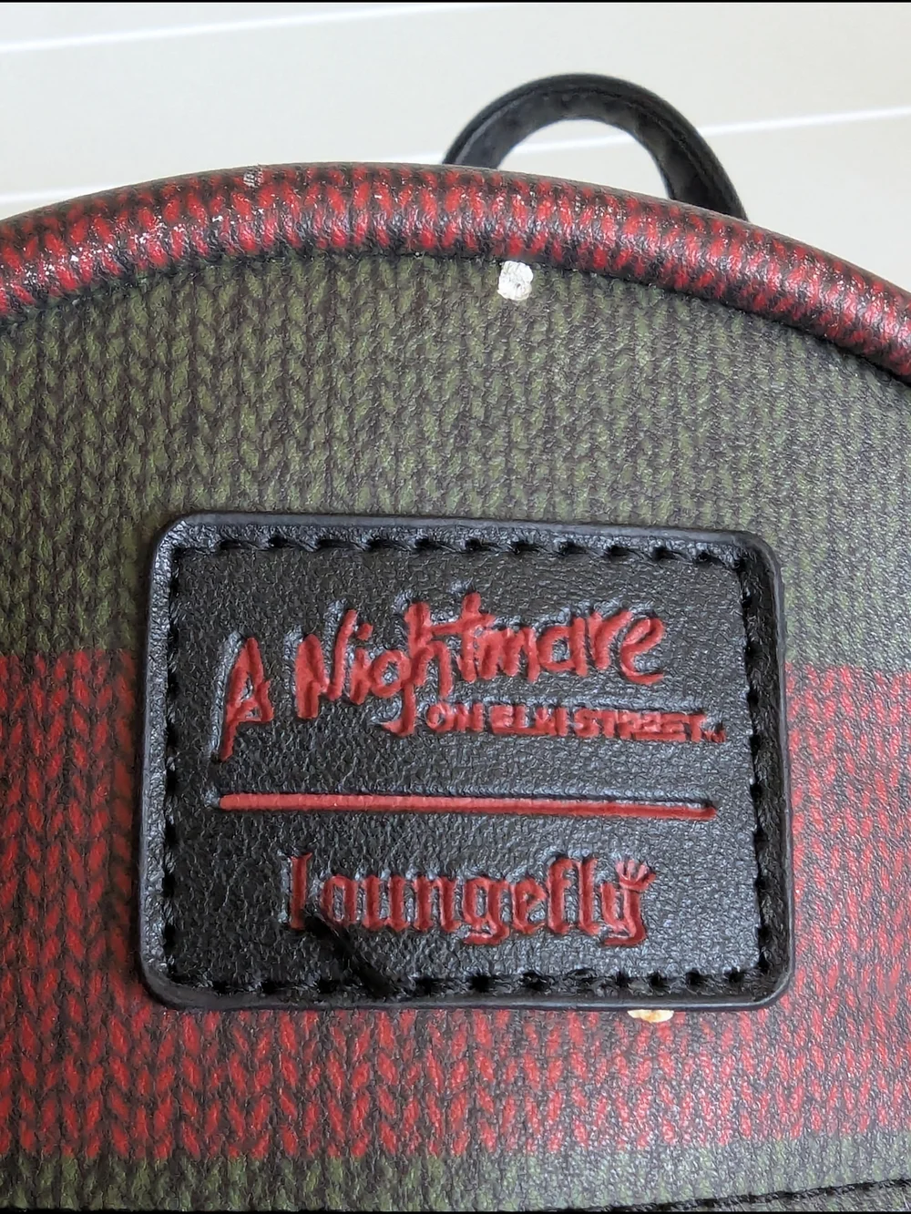 Loungefly A Nightmare On Elm Street Freddy Glove Stripe Mini Backpack